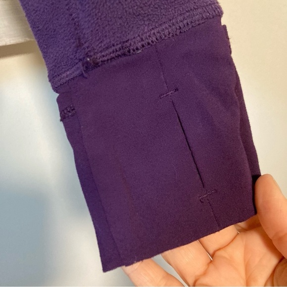 Lululemon Fleecy Keen Deep Zinfandel Purple Full Zip Hoodie Jacket - Picture 15 of 16
